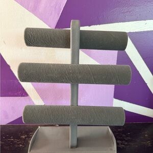 Gray Jewelry Display Stand